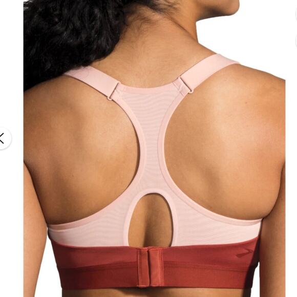 Brooks Dare Racerback High Impact Wire Free Sports Bra Size 40DD - Picture 7 of 7